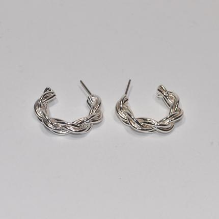 Spiral Hoop Earri