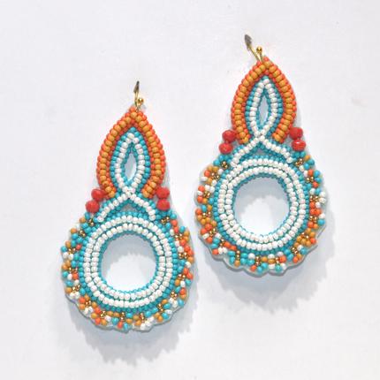 Seed Bead Earring