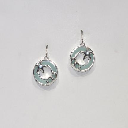 Matte Hoop Earrin