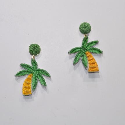 Palm Tree Earring