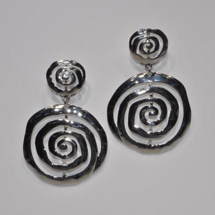 Spiral Drop Earri