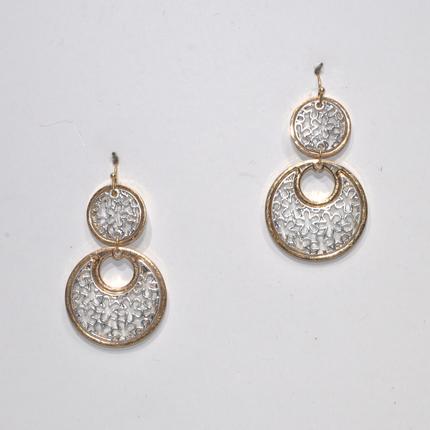 Circle Drop Earri